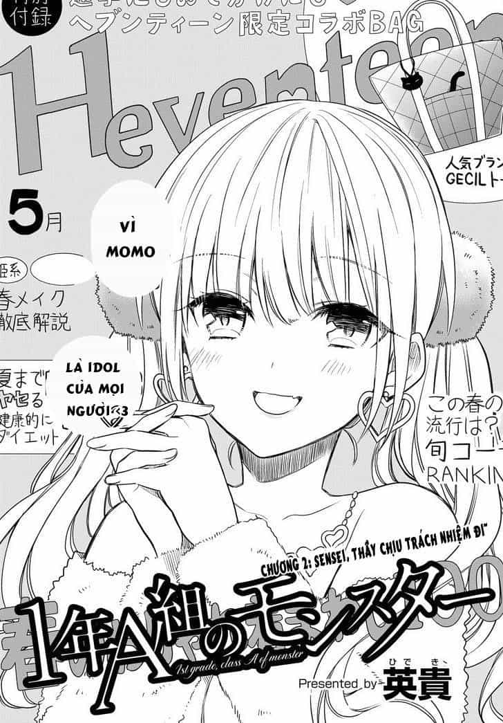 1-Nen A-Gumi No Monster - Chương 2 - ảnh 4