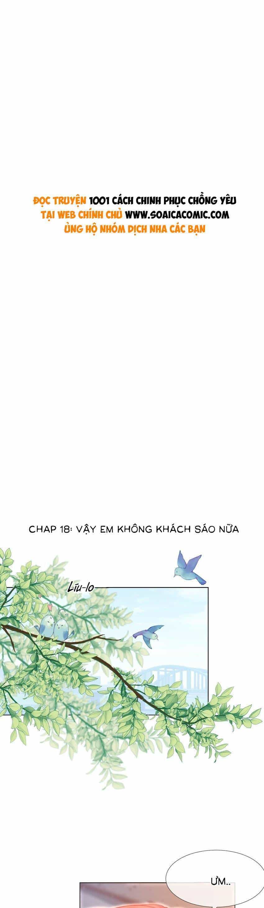 1001 Cách Chinh Phục Chồng Yêu - Chương 18 - ảnh 1