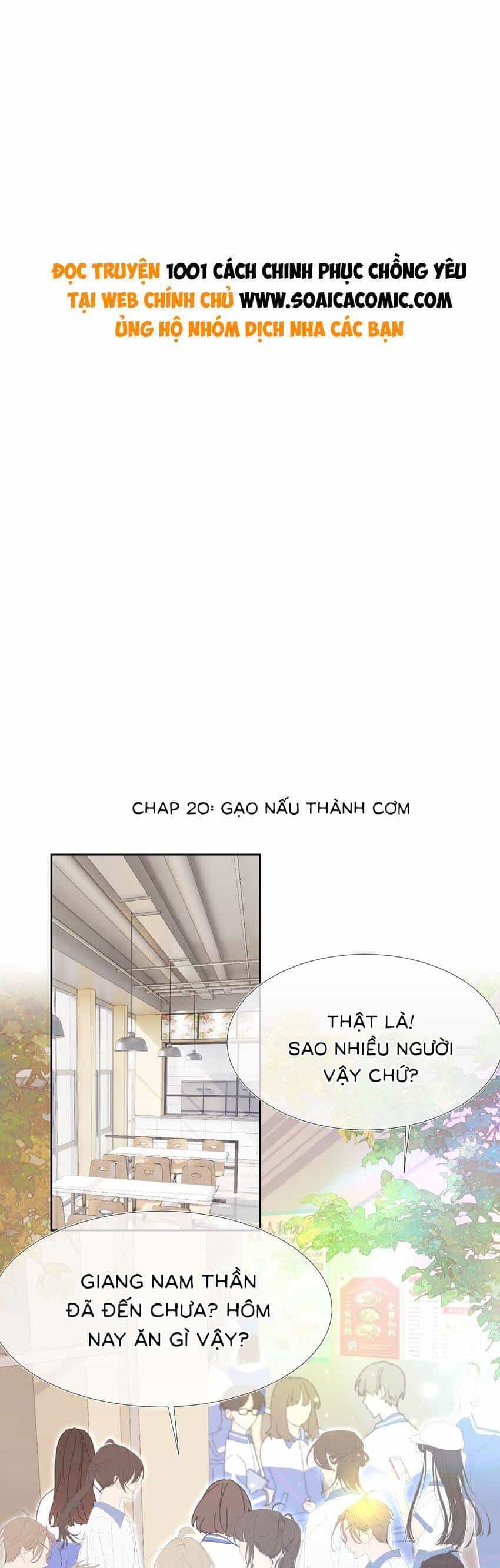 1001 Cách Chinh Phục Chồng Yêu - Chương 20 - ảnh 1