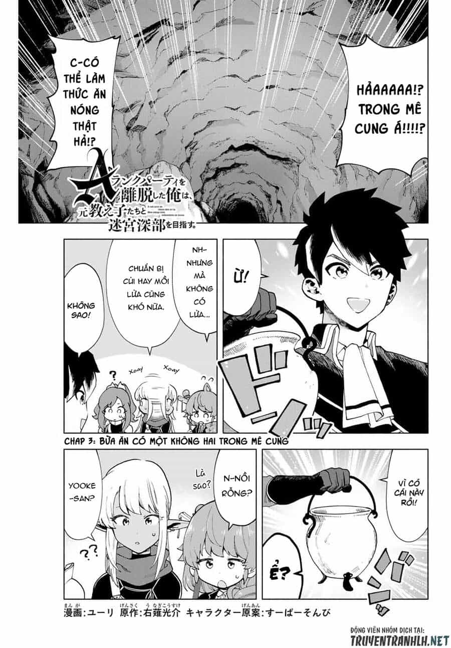 A Rank Party Wo Ridatsu Shita Ore Wa, Moto Oshiego Tachi To Meikyuu Shinbu Wo Mezasu - Chương 3 - ảnh 3