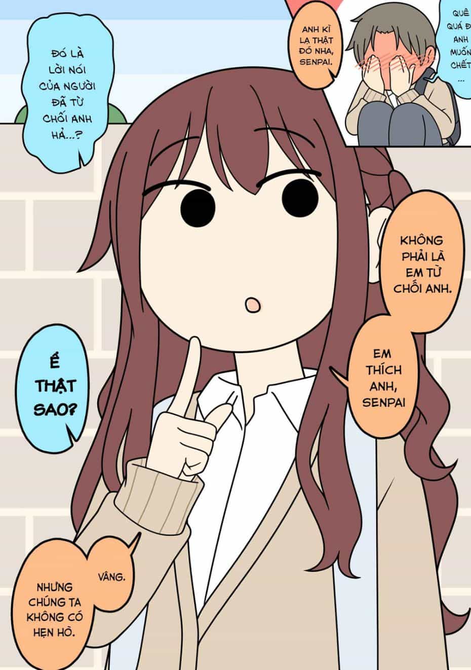 A Senpai And A Kouhai Who Are Not Dating - Chuong 2 - ảnh 1
