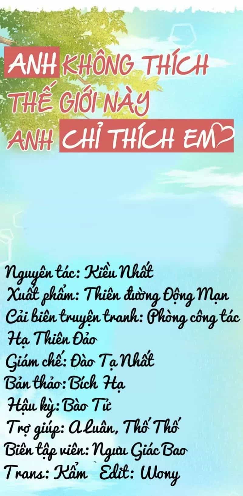 Anh Không Thích Thế Giới Này, Anh Chỉ Thích Em - Chương 48 - ảnh 10