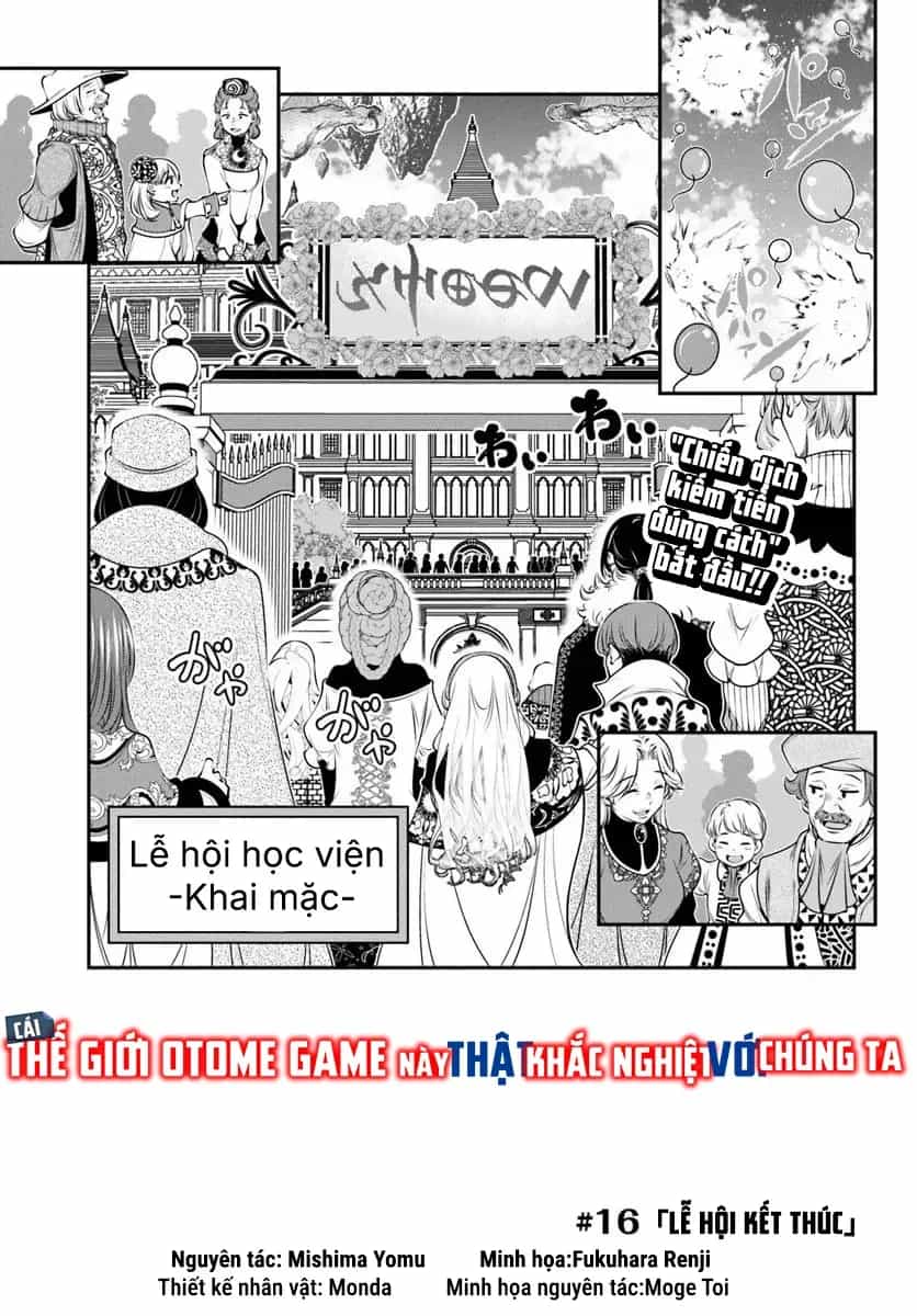 Ano Otome Game Wa Oretachi Ni Kibishii Sekai Desu - Chương 16 - ảnh 2