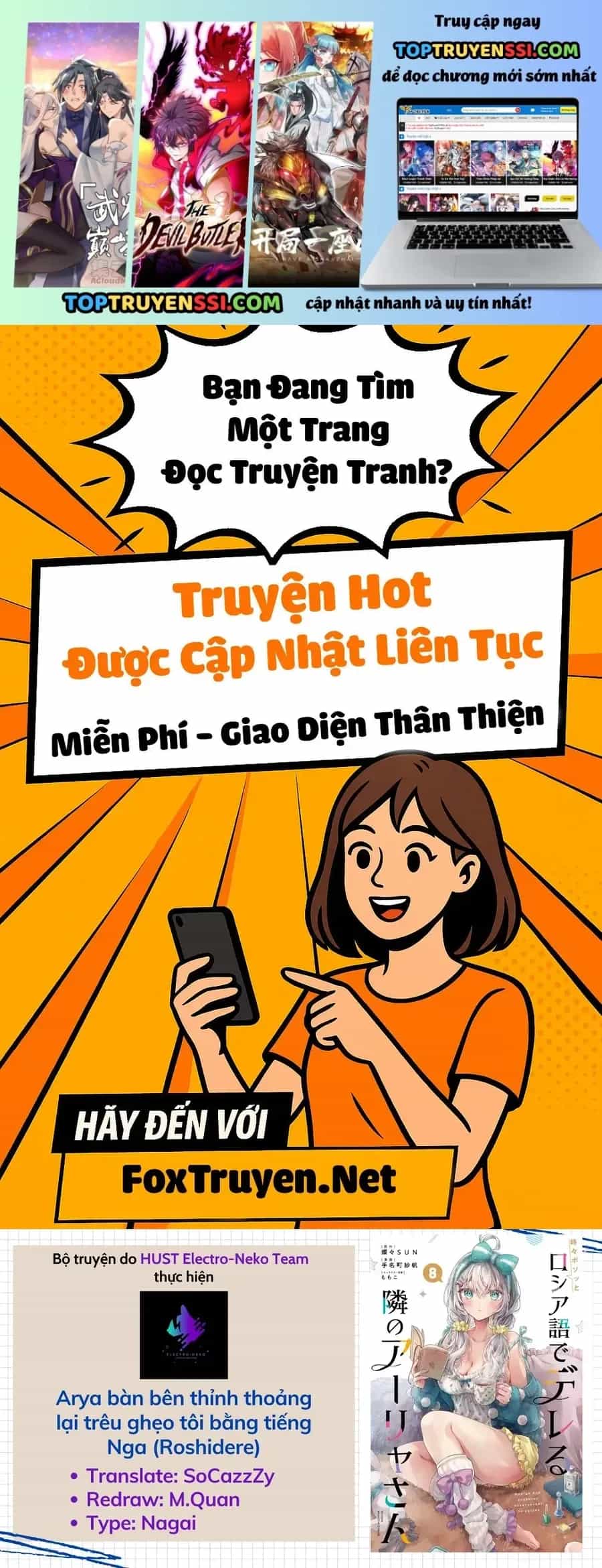 Arya Bàn Bên Thỉnh Thoảng Lại Trêu Ghẹo Tôi Bằng Tiếng Nga - Chương 77 - ảnh 2