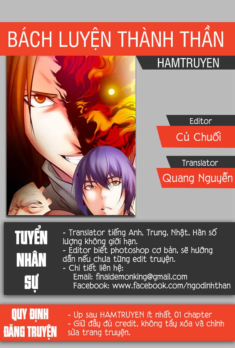 Bách Luyện Thành Thần - Chương 20 - ảnh 1