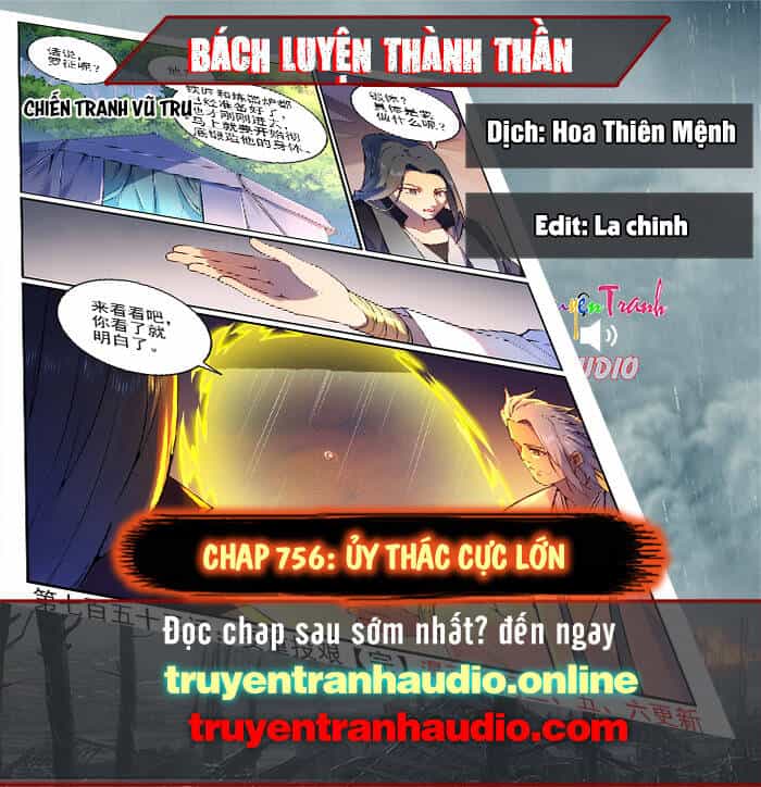 Bách Luyện Thành Thần - Chương 756 - ảnh 1