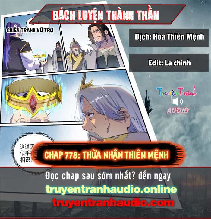 Bách Luyện Thành Thần - Chương 778 - ảnh 1