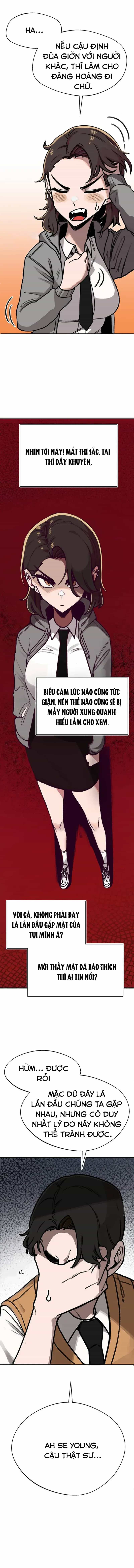 Bạn Cùng Lớp Có Ánh Mắt Dữ Dằn - Chương 1 - ảnh 12