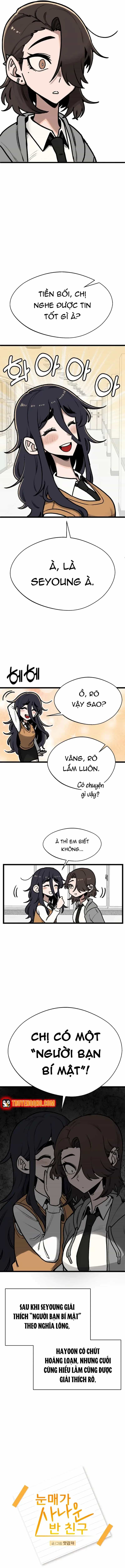 Bạn Cùng Lớp Có Ánh Mắt Dữ Dằn - Chương 12 - ảnh 3