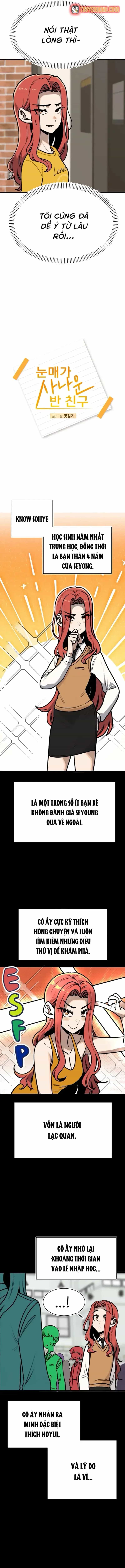 Bạn Cùng Lớp Có Ánh Mắt Dữ Dằn - Chương 19 - ảnh 5