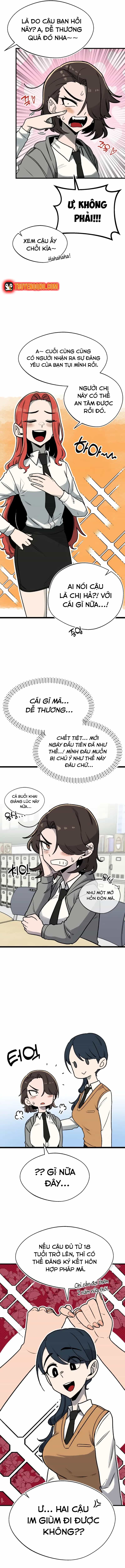 Bạn Cùng Lớp Có Ánh Mắt Dữ Dằn - Chương 2 - ảnh 5