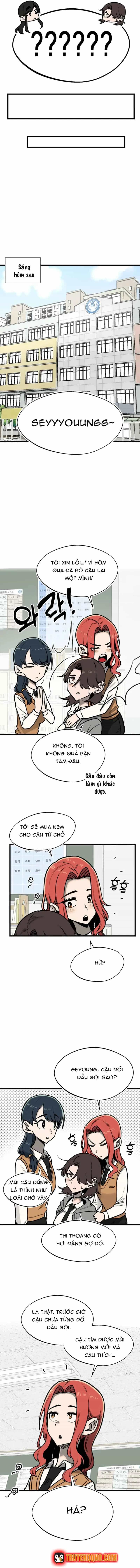 Bạn Cùng Lớp Có Ánh Mắt Dữ Dằn - Chương 7 - ảnh 13