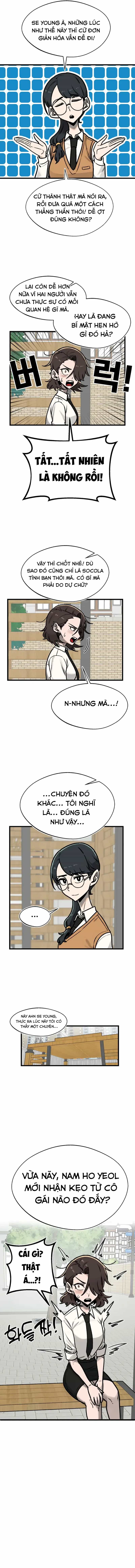 Bạn Cùng Lớp Có Ánh Mắt Dữ Dằn - Chương 8 - ảnh 11