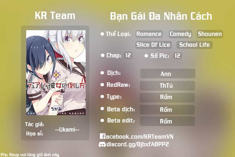 Bạn Gái Đa Nhân Cách - Chương 12 - ảnh 1