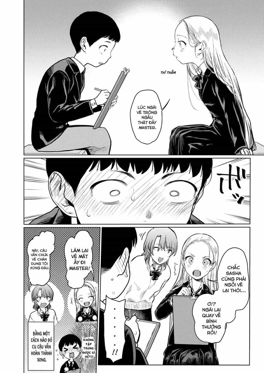 Bé Sơ Trung Sasha Và Thằng Bạn Otaku Cùng Lớp - Chương 8 - ảnh 10