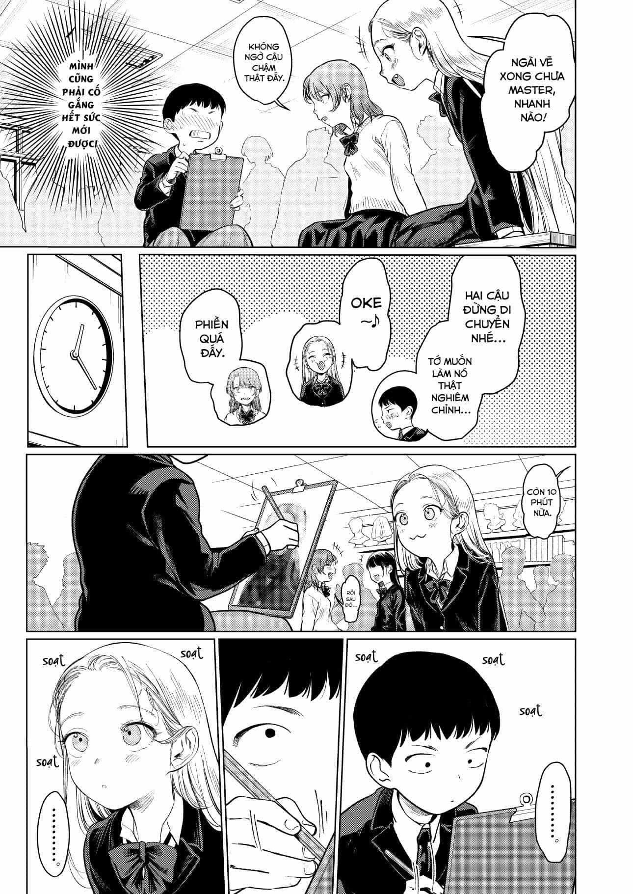 Bé Sơ Trung Sasha Và Thằng Bạn Otaku Cùng Lớp - Chương 8.5 - ảnh 9