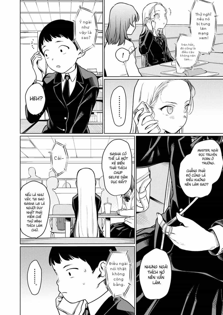Bé Sơ Trung Sasha Và Thằng Bạn Otaku Cùng Lớp - Chương 13.5 - ảnh 10