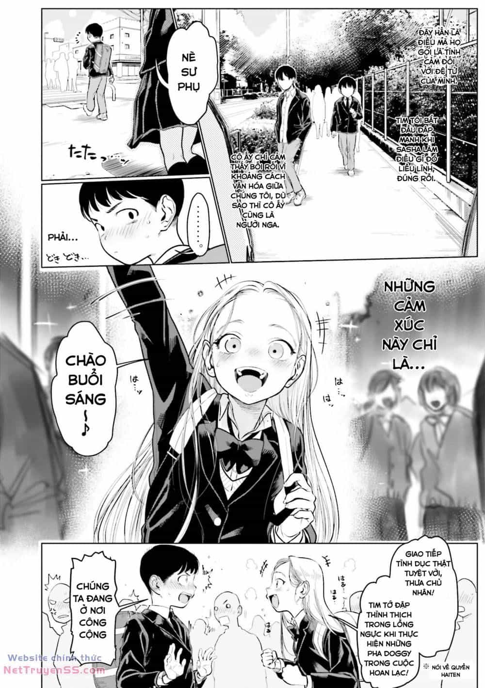 Bé Sơ Trung Sasha Và Thằng Bạn Otaku Cùng Lớp - Chương 13.6 - ảnh 5