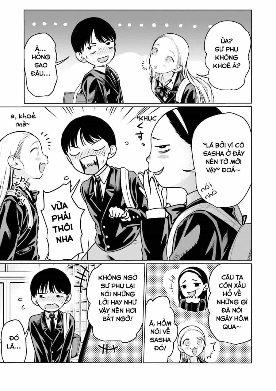 Bé Sơ Trung Sasha Và Thằng Bạn Otaku Cùng Lớp - Chương 14 - ảnh 9
