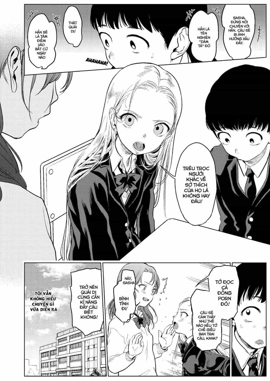Bé Sơ Trung Sasha Và Thằng Bạn Otaku Cùng Lớp - Chương 2 - ảnh 4