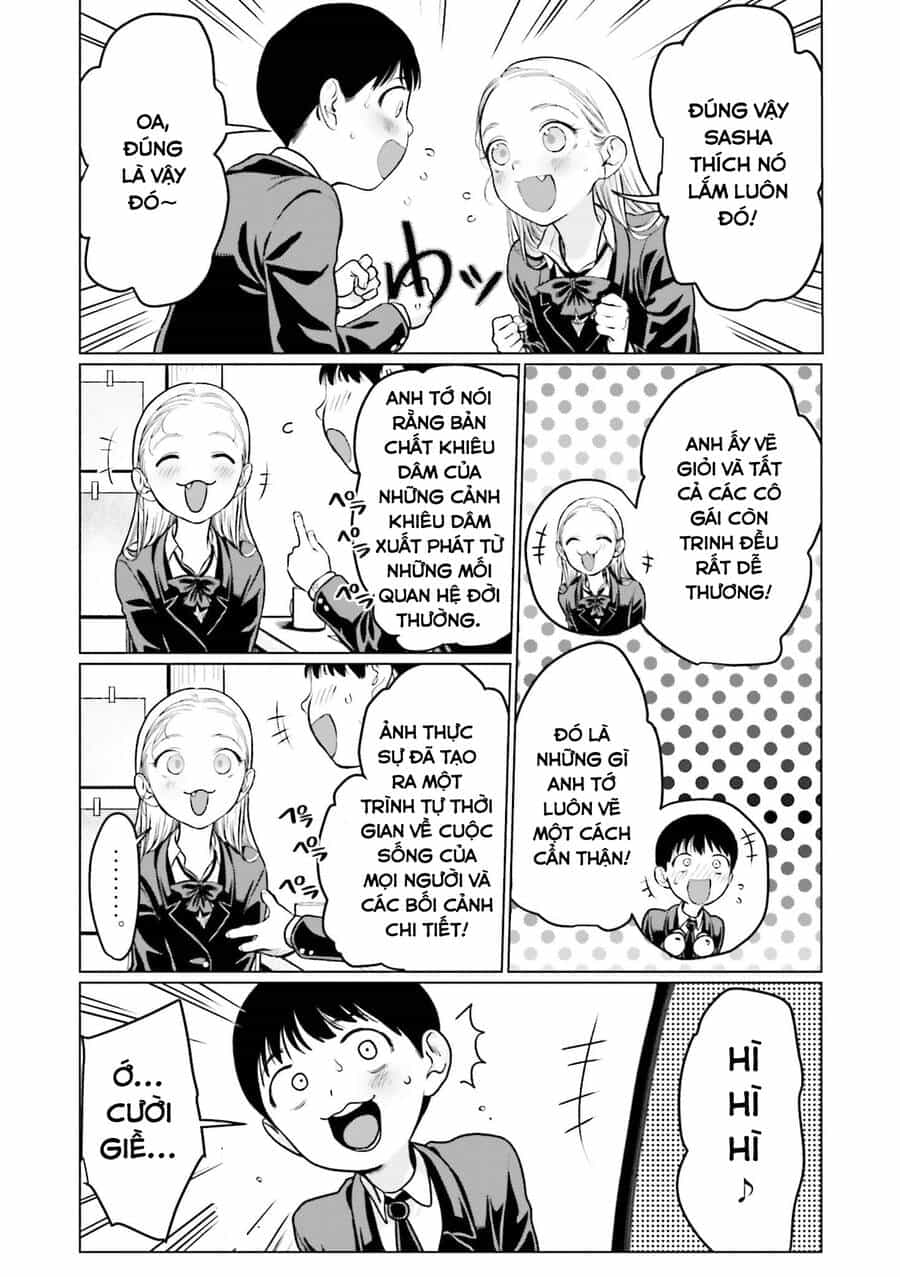 Bé Sơ Trung Sasha Và Thằng Bạn Otaku Cùng Lớp - Chương 15 - ảnh 8
