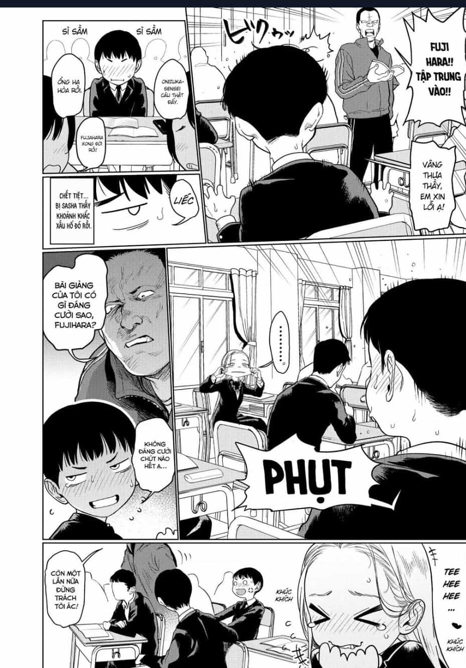 Bé Sơ Trung Sasha Và Thằng Bạn Otaku Cùng Lớp - Chuong 17 - ảnh 2