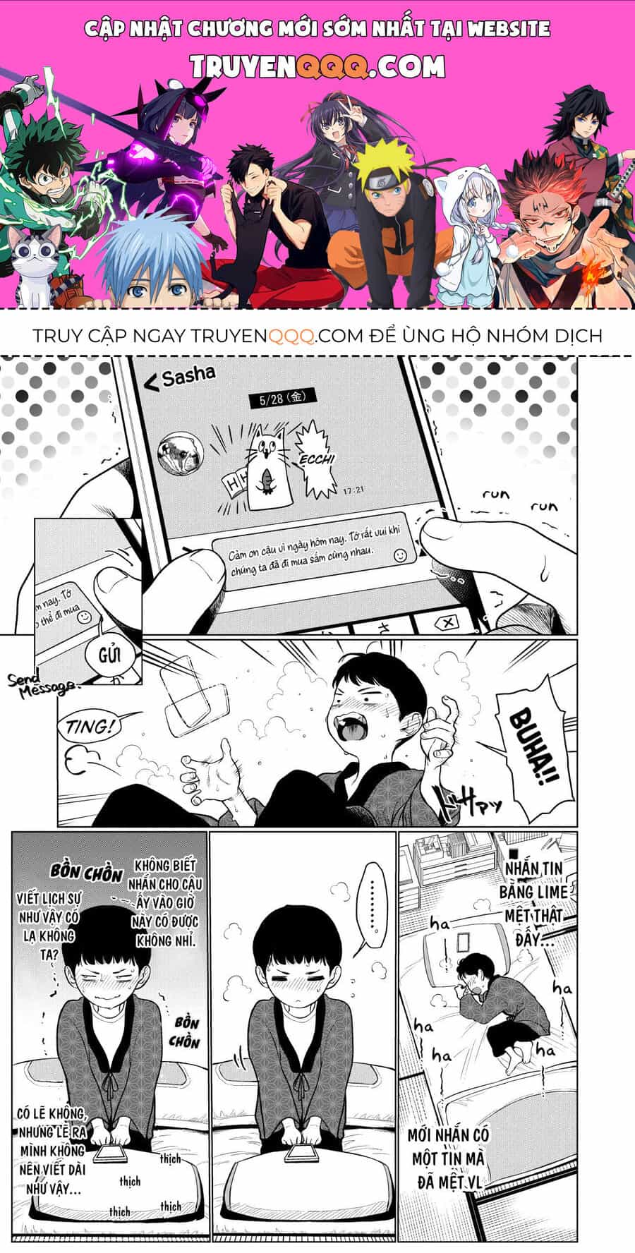 Bé Sơ Trung Sasha Và Thằng Bạn Otaku Cùng Lớp - Chương 21 - ảnh 1