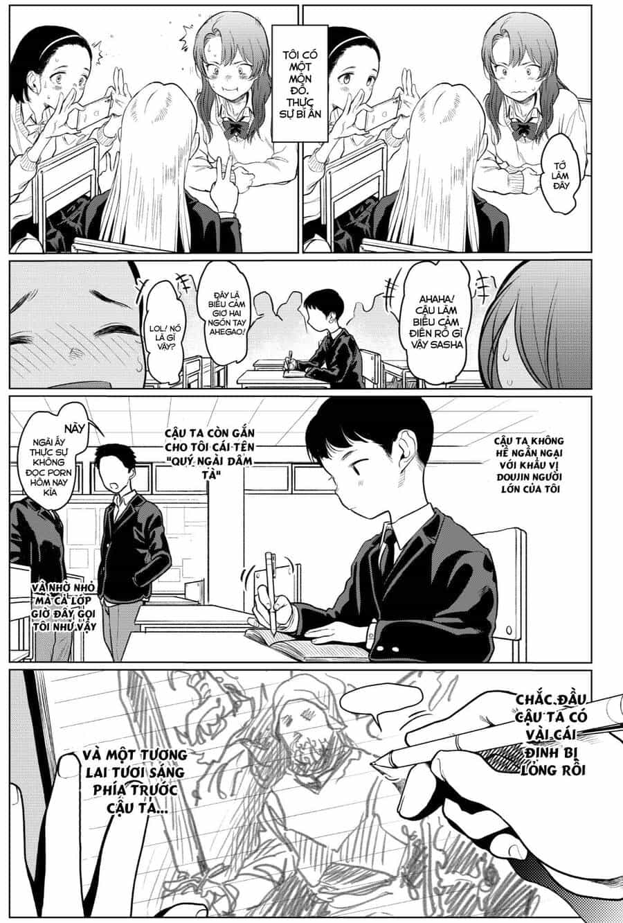 Bé Sơ Trung Sasha Và Thằng Bạn Otaku Cùng Lớp - Chương 3 - ảnh 1