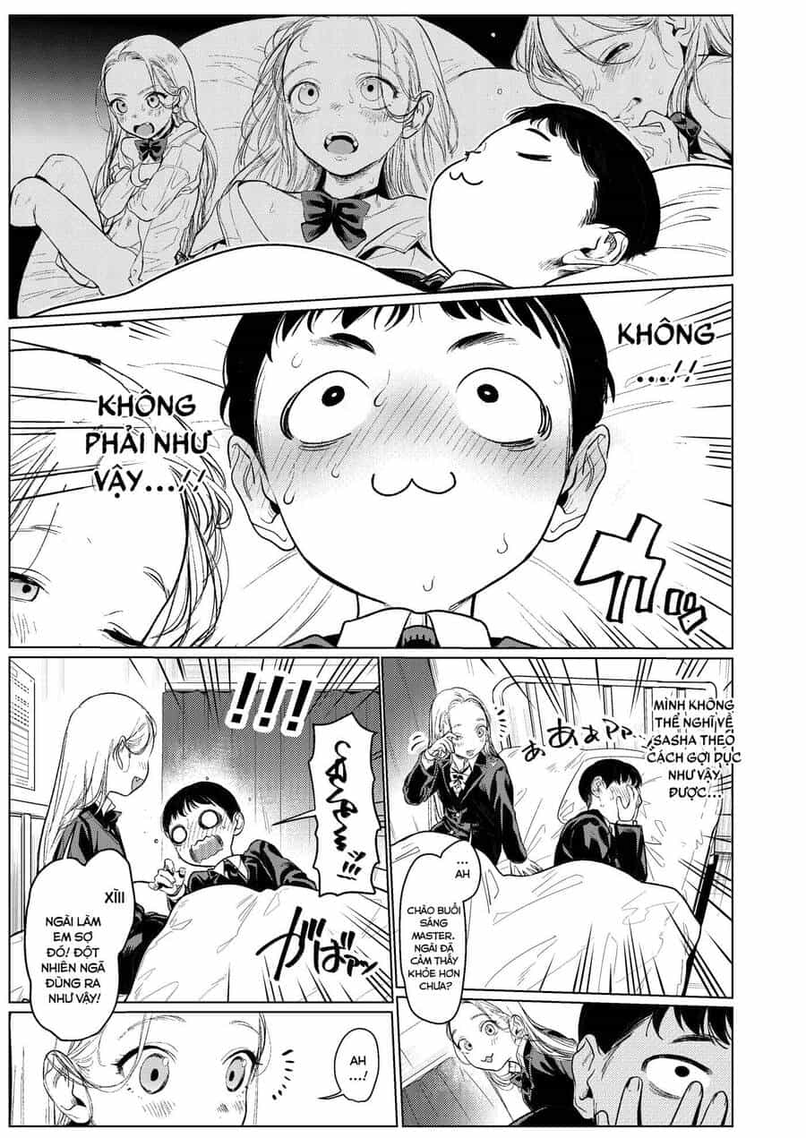Bé Sơ Trung Sasha Và Thằng Bạn Otaku Cùng Lớp - Chương 4 - ảnh 3