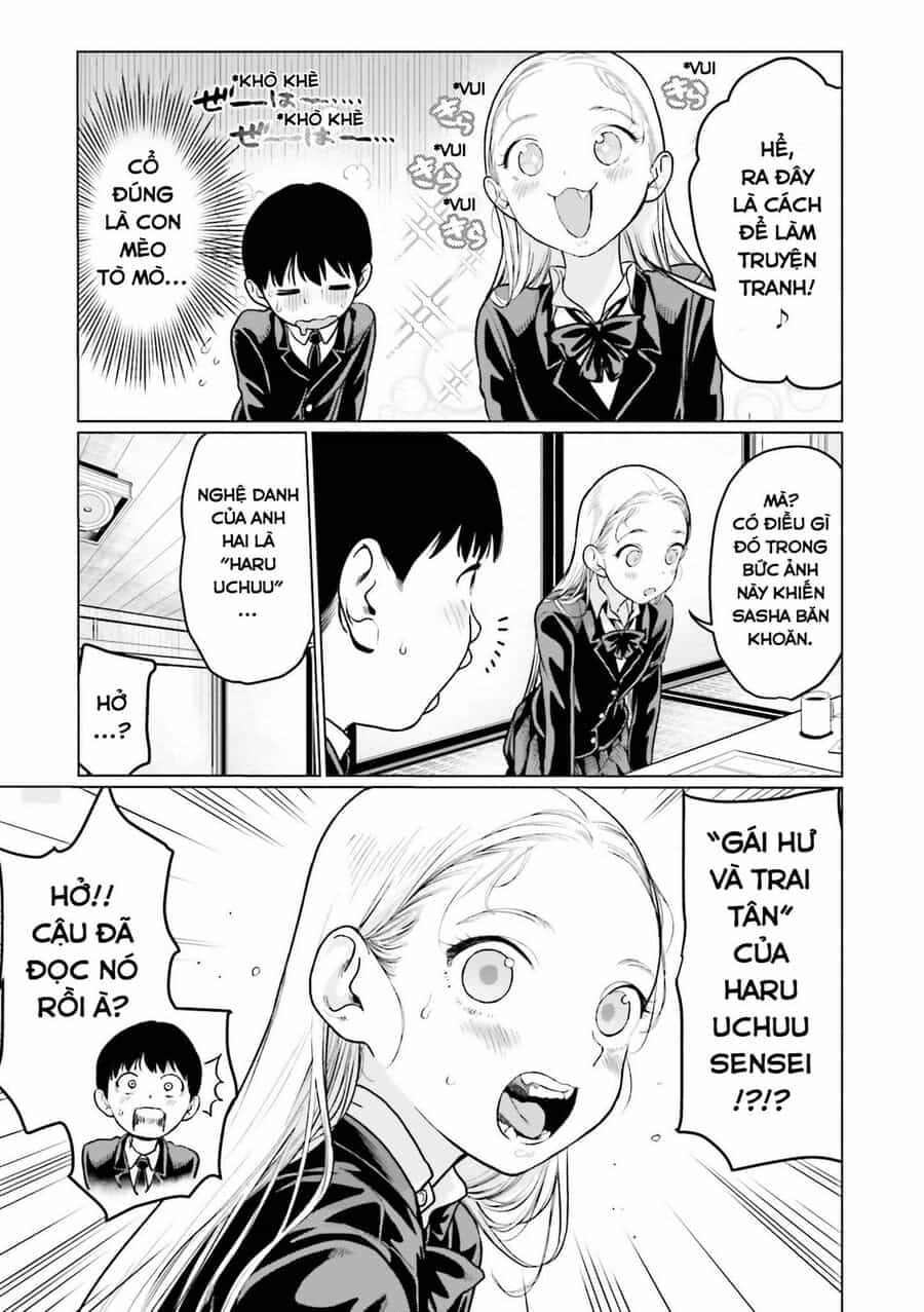 Bé Sơ Trung Sasha Và Thằng Bạn Otaku Cùng Lớp - Chương 22.5 - ảnh 7