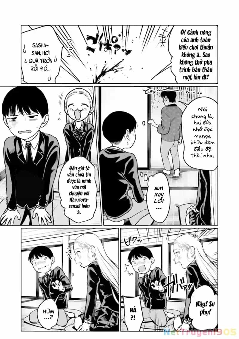 Bé Sơ Trung Sasha Và Thằng Bạn Otaku Cùng Lớp - Chương 22.8 - ảnh 3