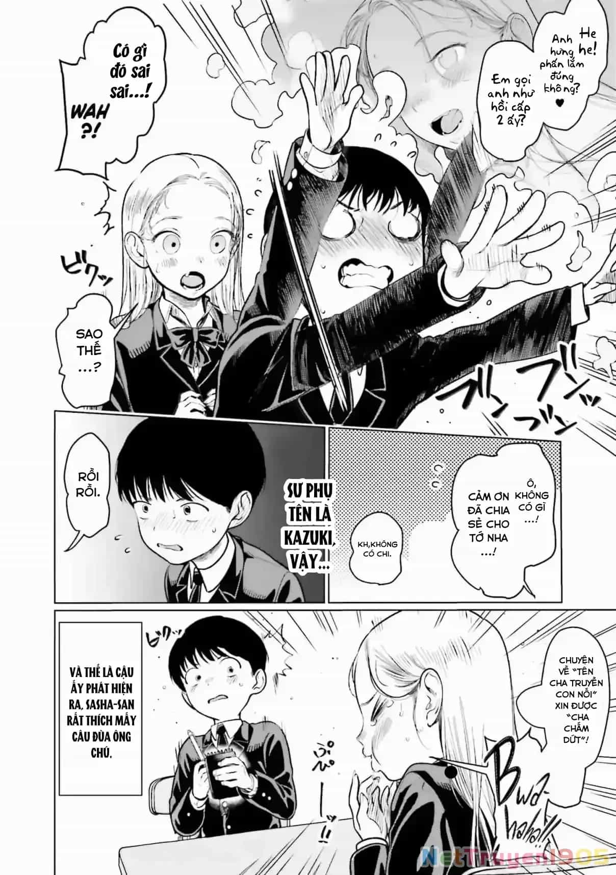 Bé Sơ Trung Sasha Và Thằng Bạn Otaku Cùng Lớp - Chương 24 - ảnh 4