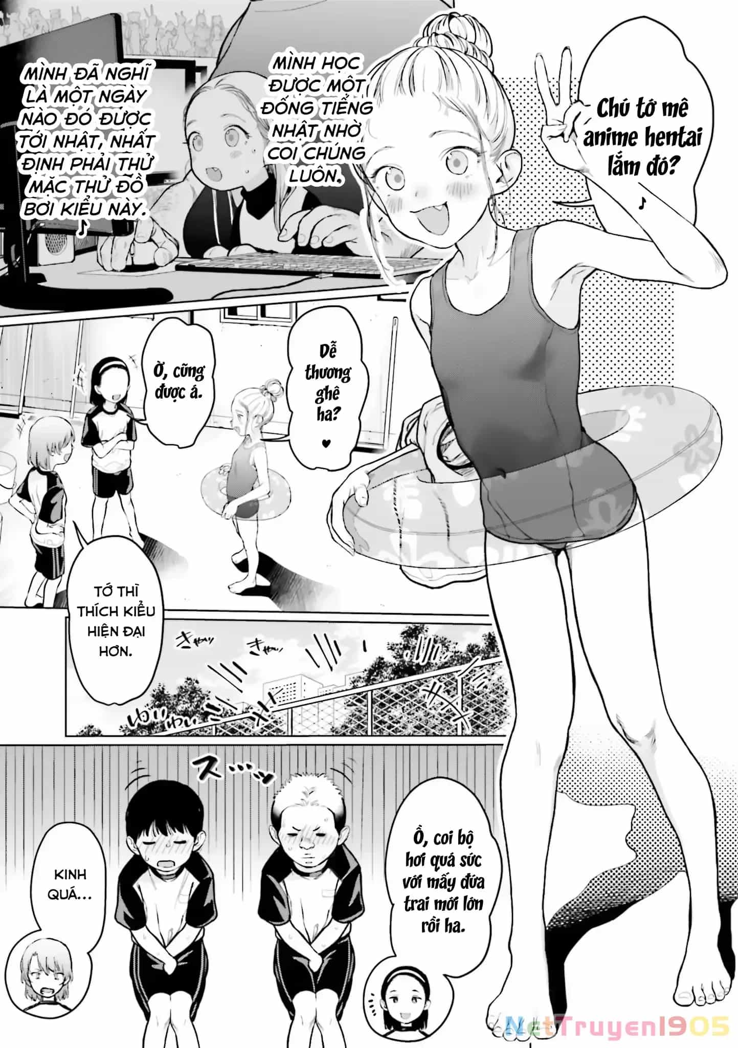 Bé Sơ Trung Sasha Và Thằng Bạn Otaku Cùng Lớp - Chương 28 - ảnh 3