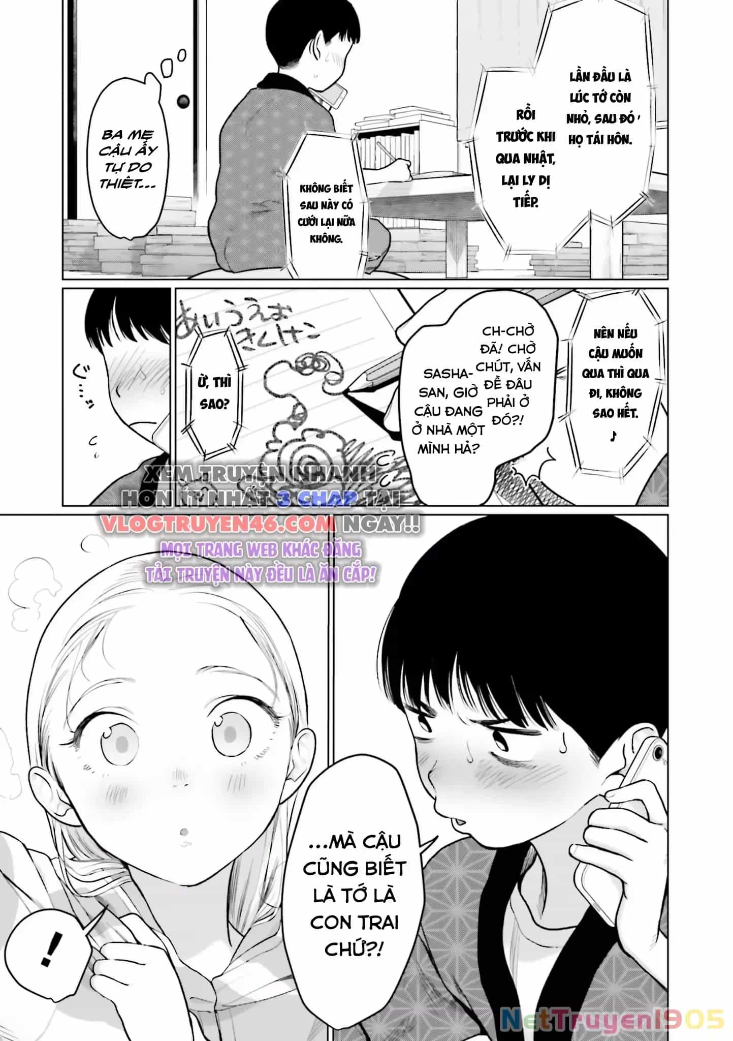 Bé Sơ Trung Sasha Và Thằng Bạn Otaku Cùng Lớp - Chương 29 - ảnh 8
