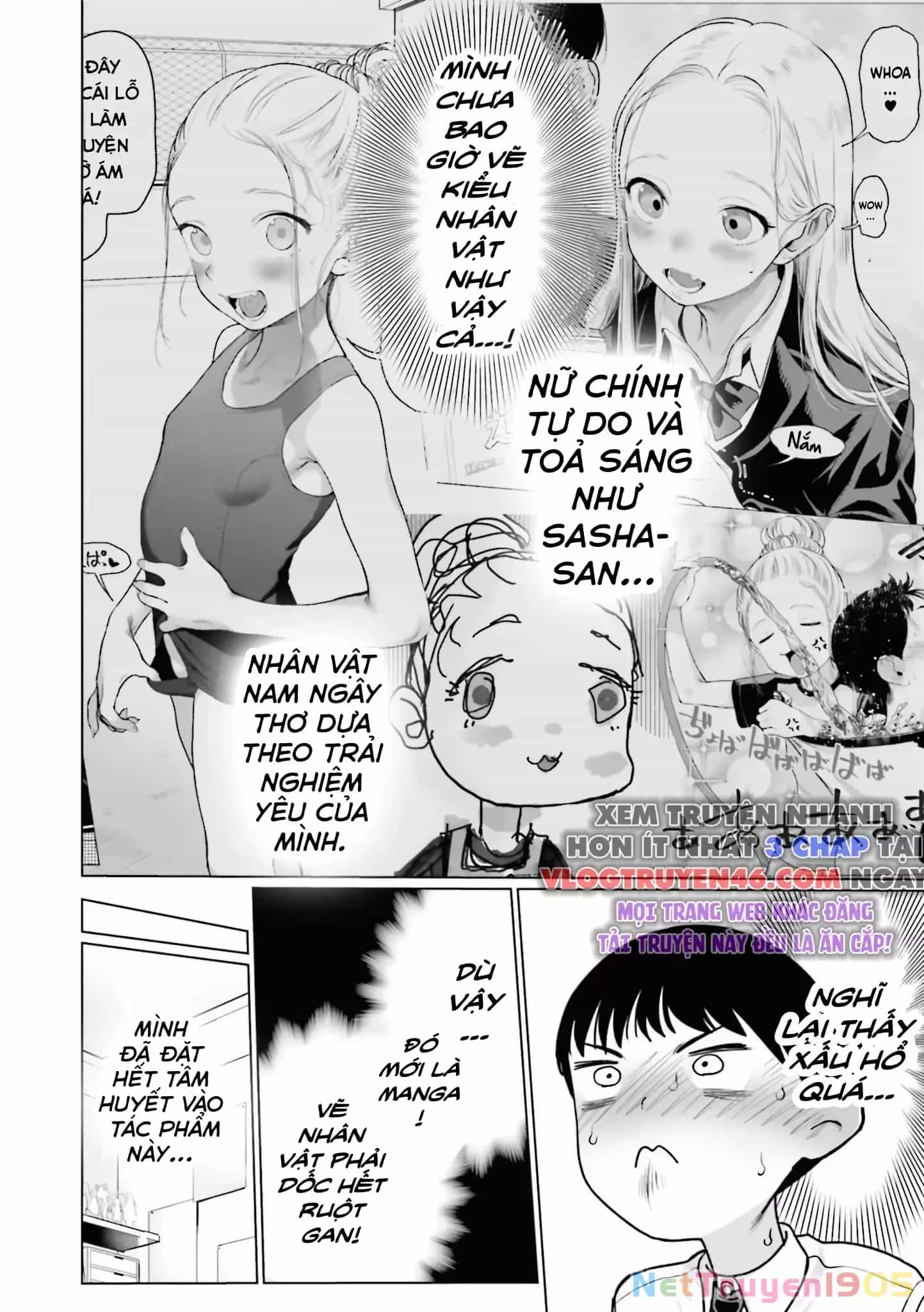 Bé Sơ Trung Sasha Và Thằng Bạn Otaku Cùng Lớp - Chương 30 - ảnh 11