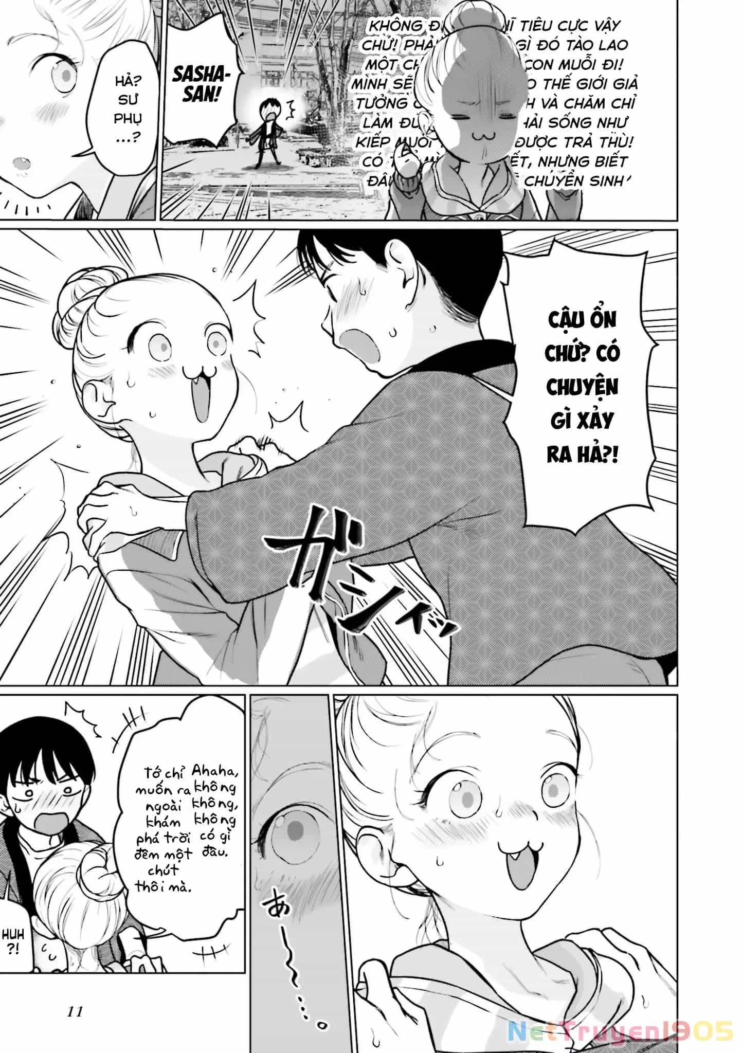 Bé Sơ Trung Sasha Và Thằng Bạn Otaku Cùng Lớp - Chương 31 - ảnh 9