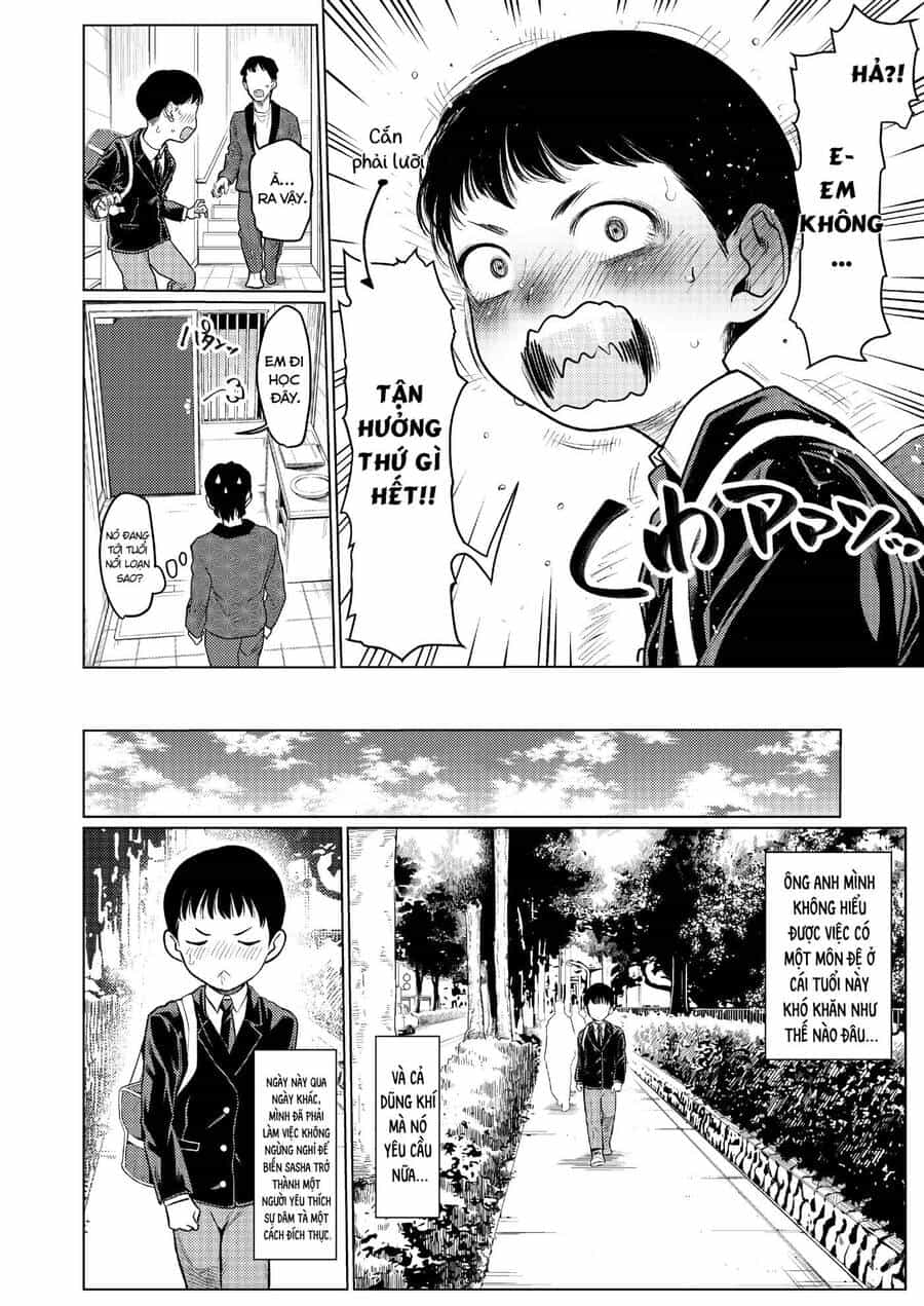 Bé Sơ Trung Sasha Và Thằng Bạn Otaku Cùng Lớp - Chương 6.5 - ảnh 2