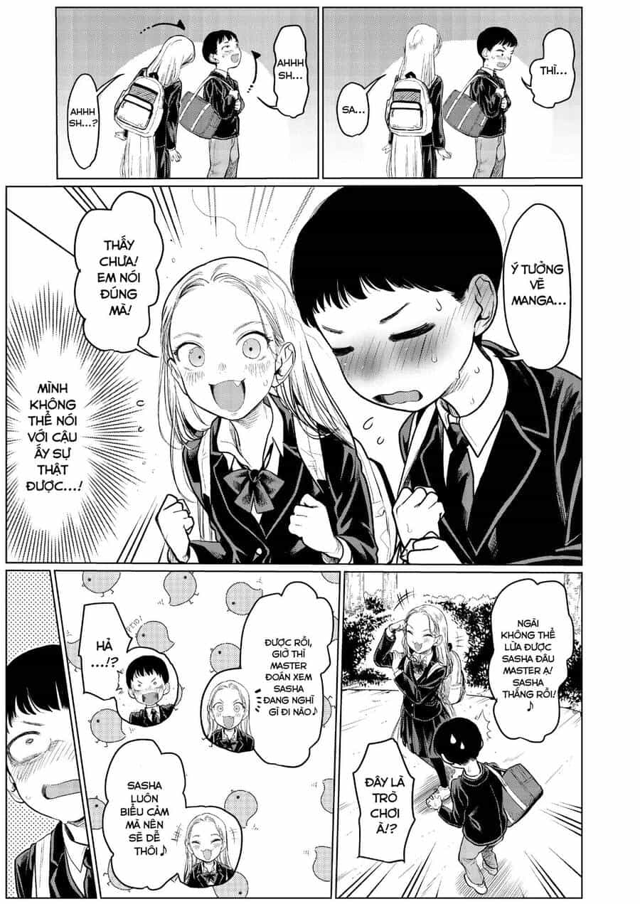 Bé Sơ Trung Sasha Và Thằng Bạn Otaku Cùng Lớp - Chương 6.5 - ảnh 5