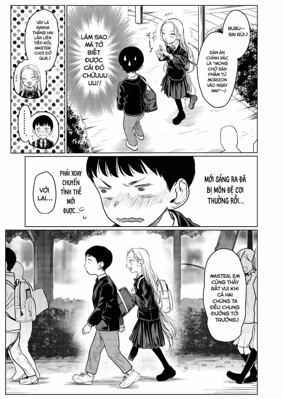 Bé Sơ Trung Sasha Và Thằng Bạn Otaku Cùng Lớp - Chương 6.5 - ảnh 7