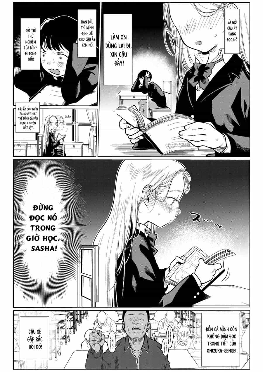 Bé Sơ Trung Sasha Và Thằng Bạn Otaku Cùng Lớp - Chương 7.5 - ảnh 4