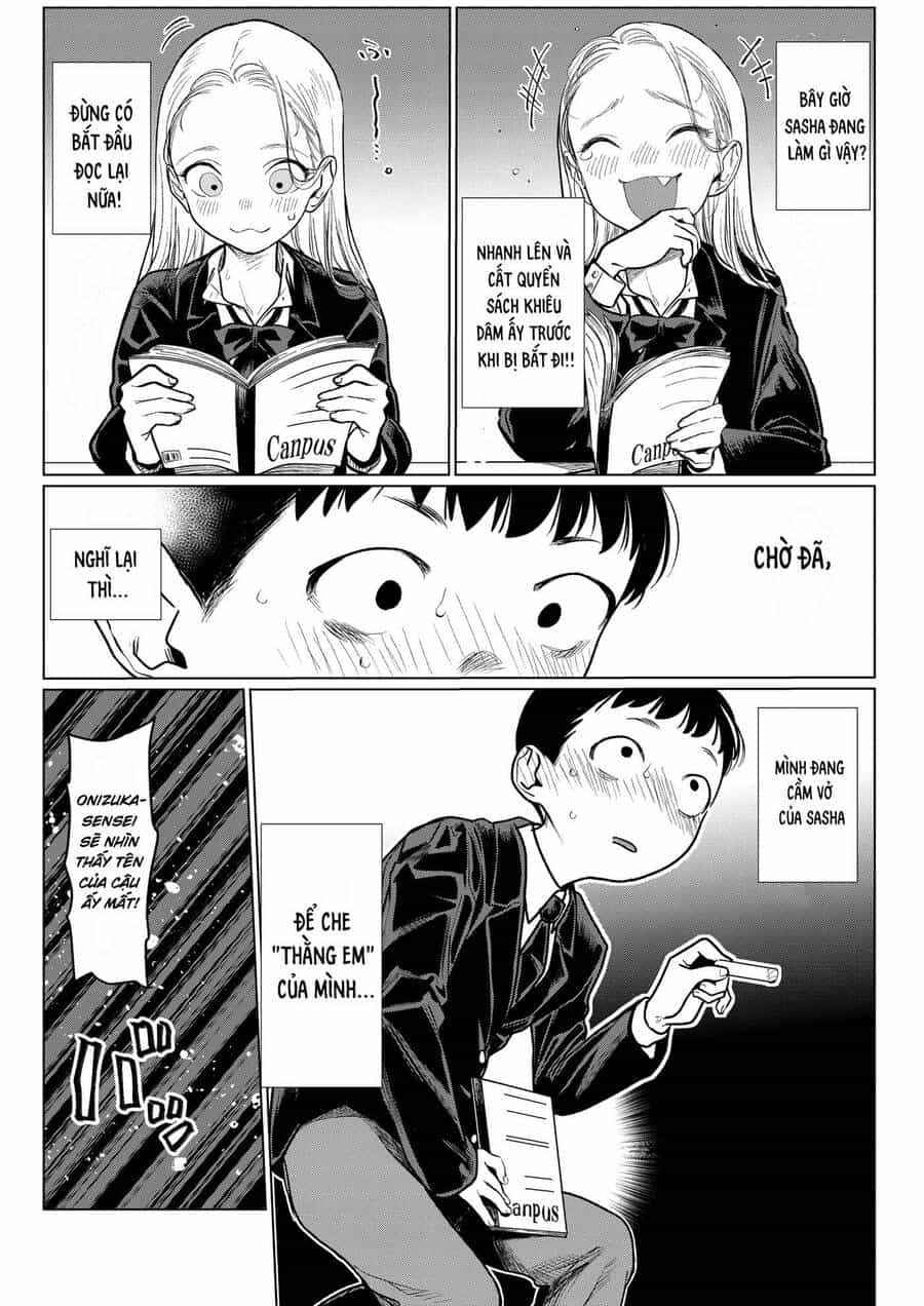 Bé Sơ Trung Sasha Và Thằng Bạn Otaku Cùng Lớp - Chương 7.5 - ảnh 7