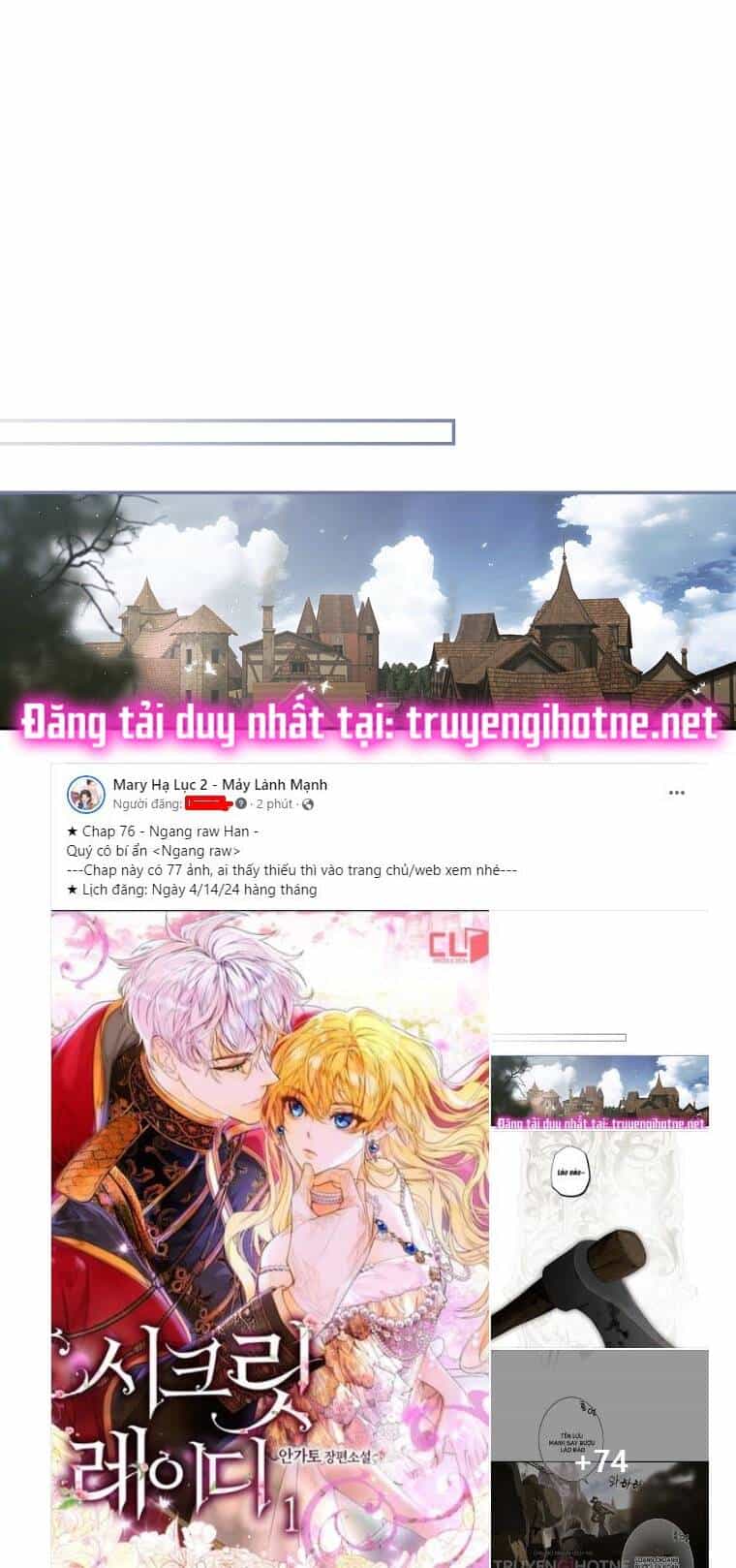 Bí Mật Của Quý Cô - Chương 76.1 - ảnh 1