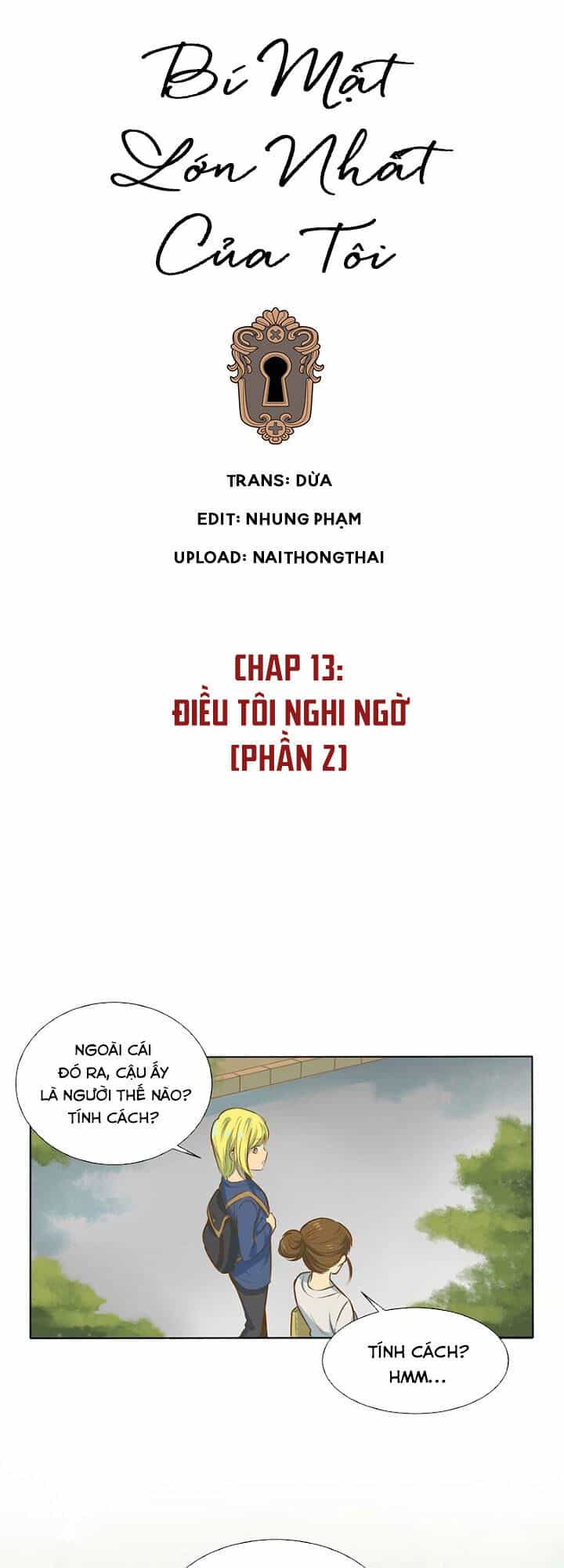 Bí Mật Sâu Sắc Nhất Của Tôi - Chương 13 - ảnh 5