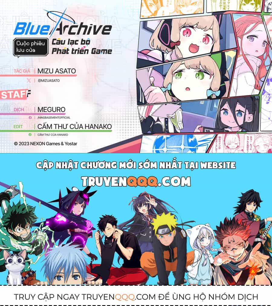 Blue Archive: Cuộc Phiêu Lưu Của Câu Lạc Bộ Phát Triển Game - Chương 7.5 - ảnh 13