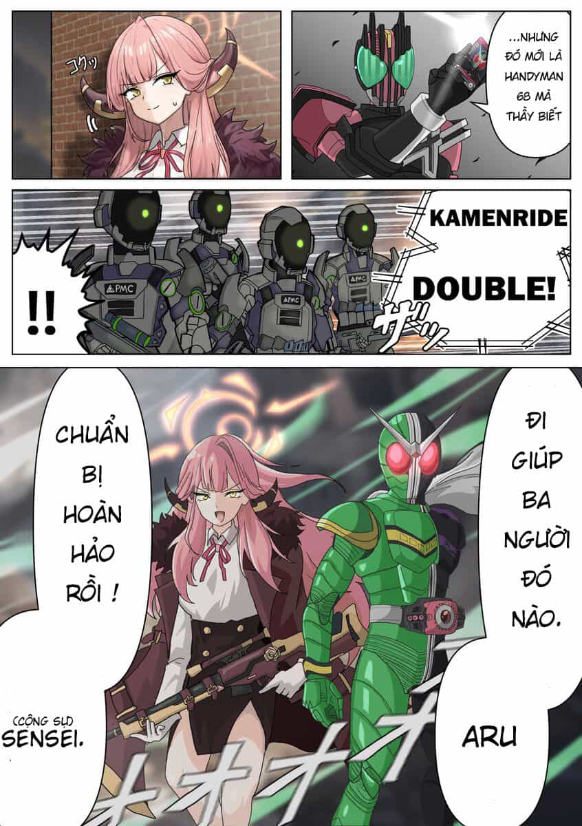 Blue Archive X Kamen Rider Decade - Câu Chuyện Về Thầy Giáo Schale Kadoya Tsukasa - Chương 6 - ảnh 4