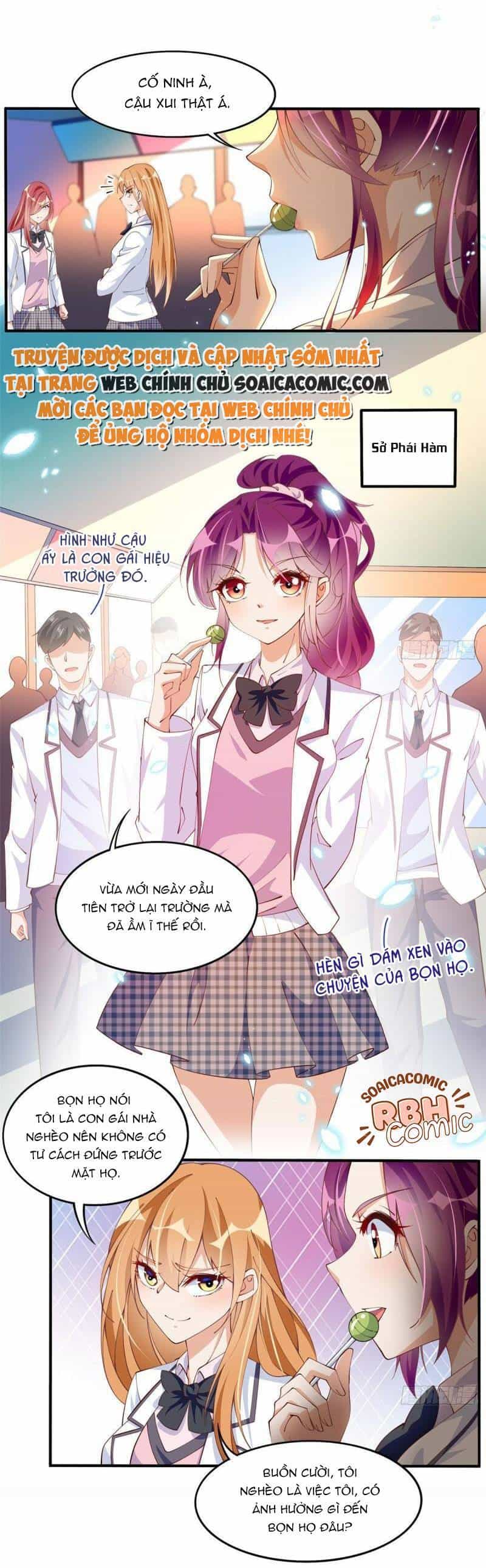 Boss Nhà Giàu Lại Là Nữ Sinh Trung Học! - Chương 8 - ảnh 4