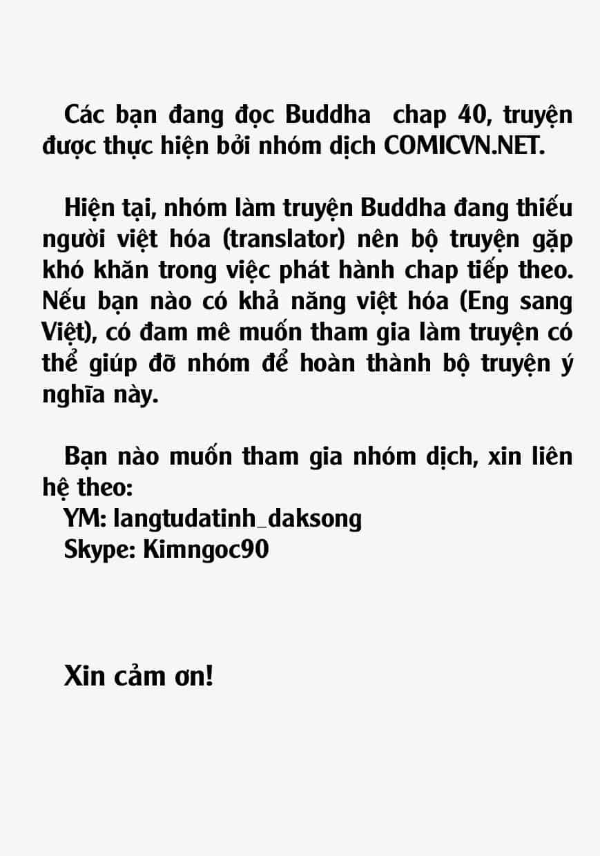 Buddha - Truyền Thuyết Đức Phật - Chương 40 - ảnh 2