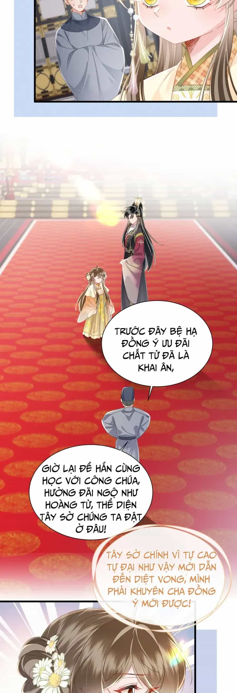 Cả Nhà Bạo Quân Đều Dựa Vào Việc Đọc Tiếng Lòng Của Cô Ấy Để Giữ Mạng - Chương 90 - ảnh 17