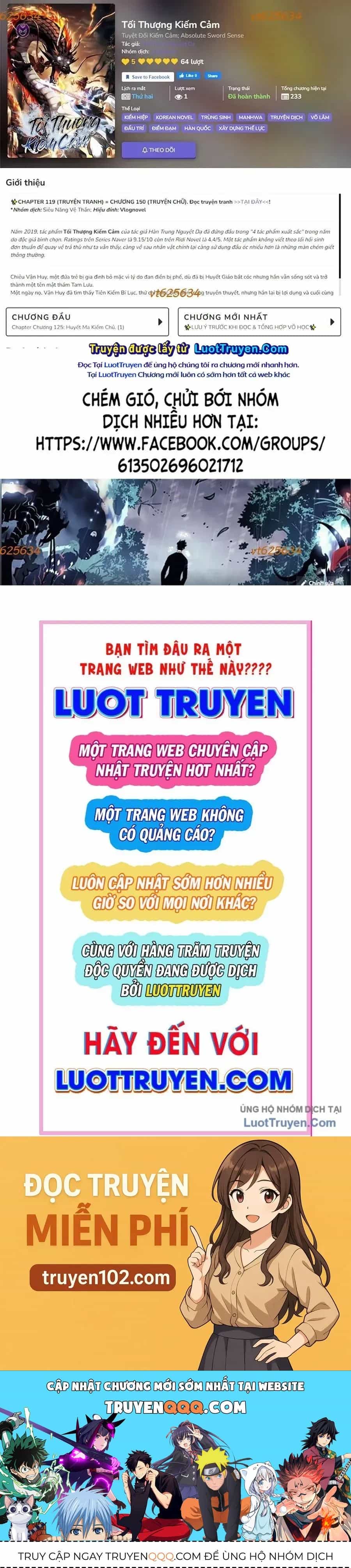Cảm Kiếm Tuyệt Đối - Chương 169 - ảnh 139