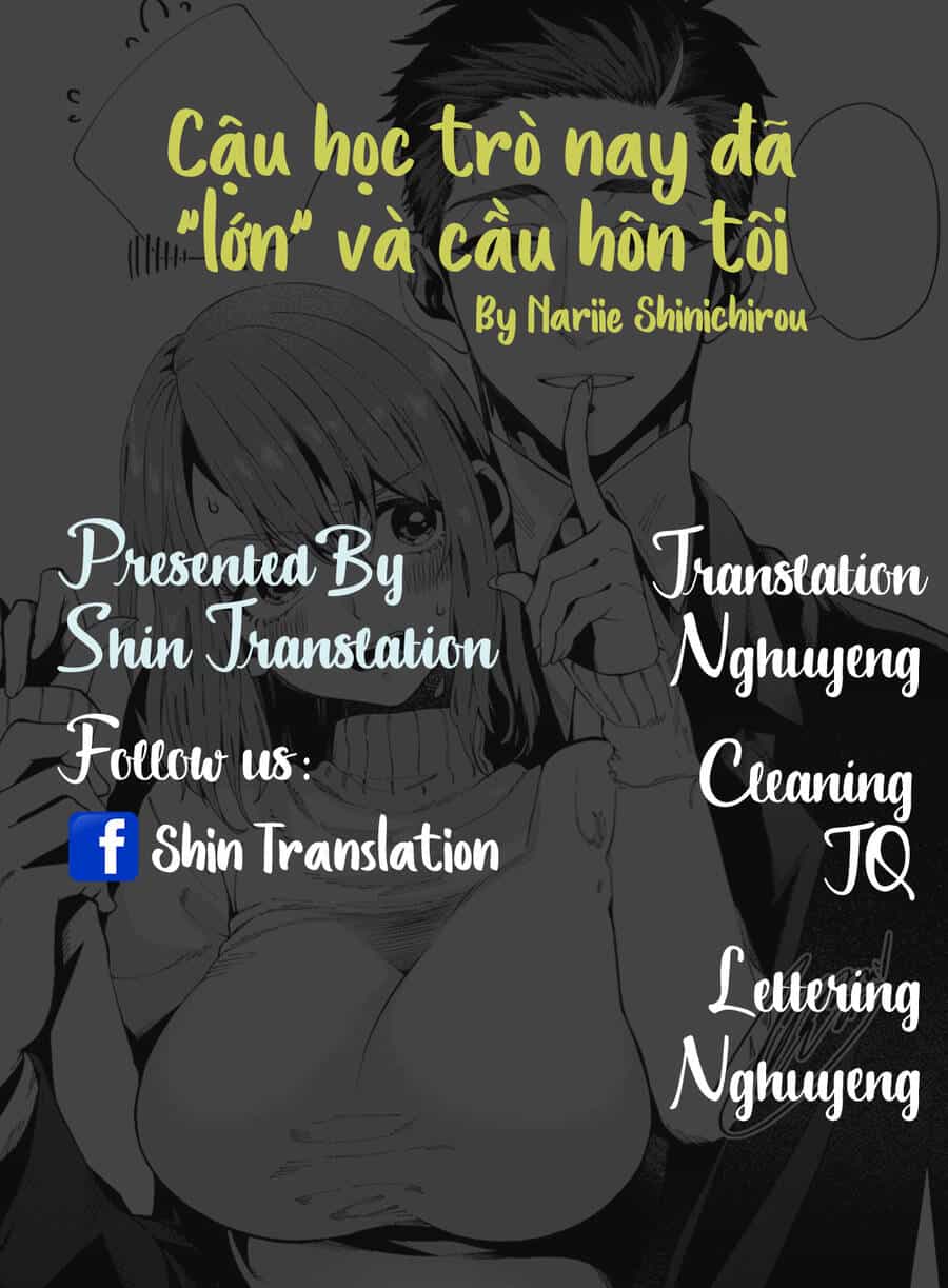 Cậu Học Trò Nay Đã “Lớn” Và Cầu Hôn Tôi - Chương 7 - ảnh 1